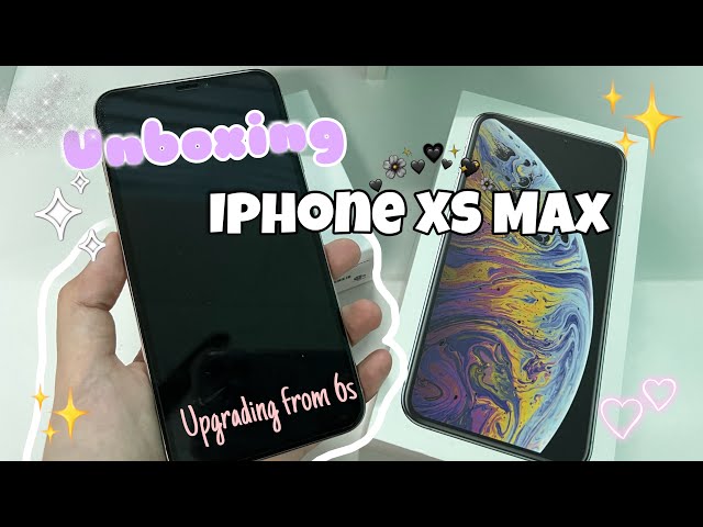 🍎iPhone XS Max unboxing(2021) ✨