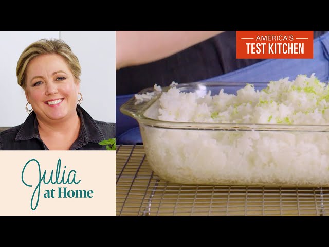 How to Make Easy Baked White Rice | Julia at Home