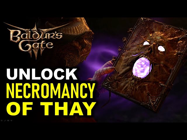 How to Unlock the Ancient Tome Book: Necromancy of Thay Key | Baldur's Gate 3 (BG3)