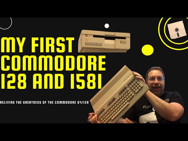 My First Commodore 128!