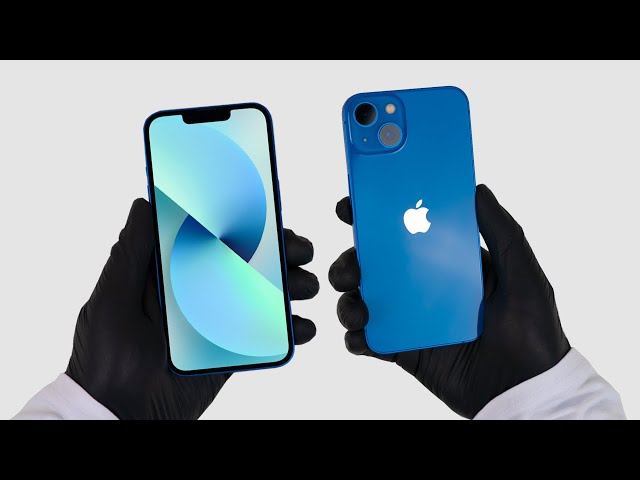 Apple iPhone 13 Blue Unboxing + Gameplay