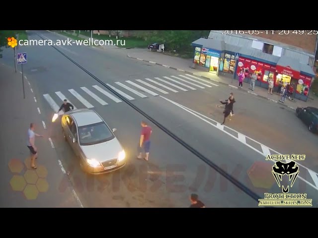 Crazy Russian Unfazed By Being Shot in the Leg | Active Self Protection