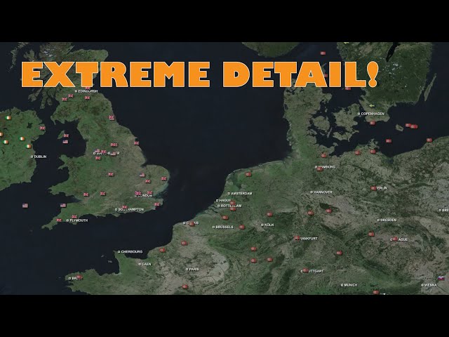Hoi IV + Google Earth = Epic Timelapse!