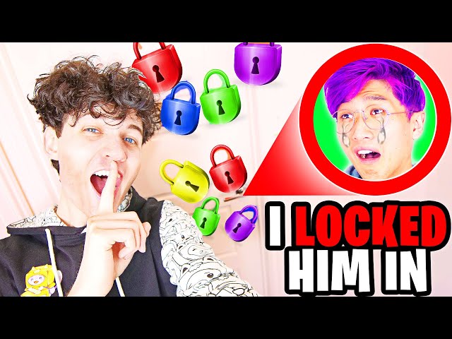 Can We Escape 12 LOCKS *IN REAL LIFE*!? (Let's Play 12 LOCKS CHALLENGE IN REAL LIFE!)