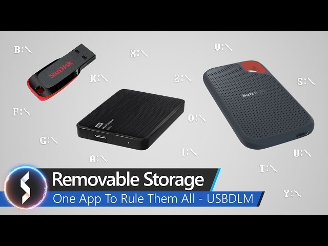 Removable Storage, One App to Rule Them All - USB DLM