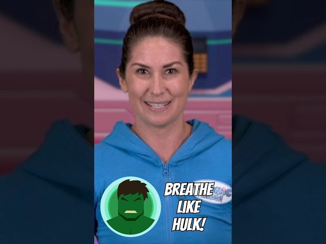 Hulk Breathing Exercise for Kids! 💚🧘‍♂️ #shorts