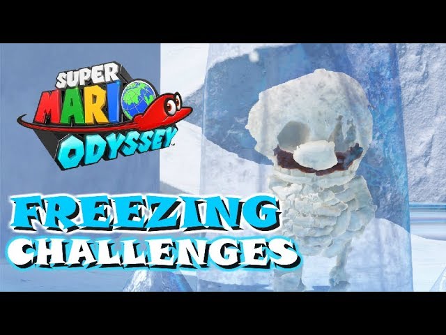 Snow Kingdom Challenges | Impossible Jumps - Skips | Super Mario Odyssey