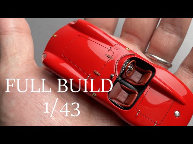 Full Build Ferrari 750 Monza 1/43  scale model car