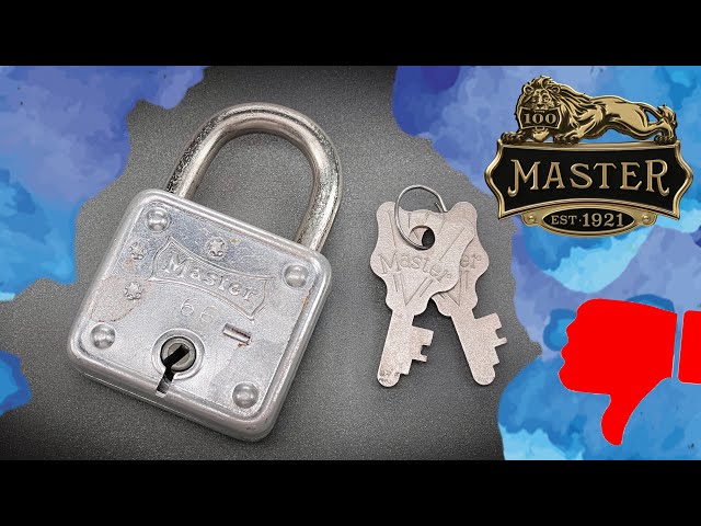[1555] Master Lock Has Always Been Master Lock (Vintage Mod. 66)