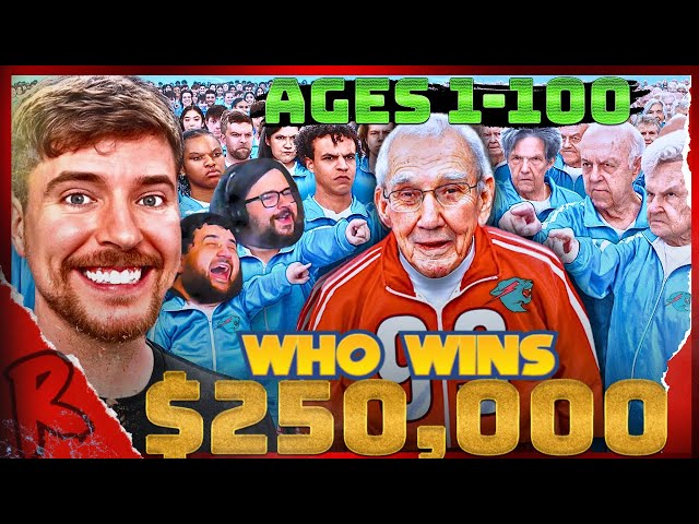 Ages 1 - 100 Decide Who Wins $250,000 - @MrBeast | RENEGADES REACT