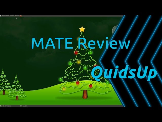 Desktop December - MATE Review