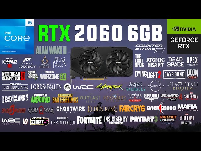RTX 2060 6GB Test in 60 Games in 2023