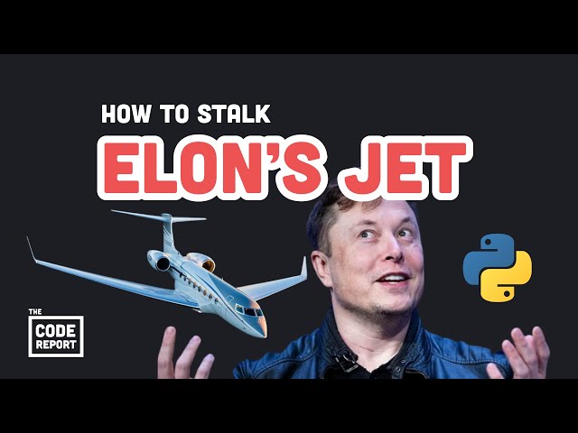 How a CS student tracks Elon’s Private Jet with Python // The Code Report