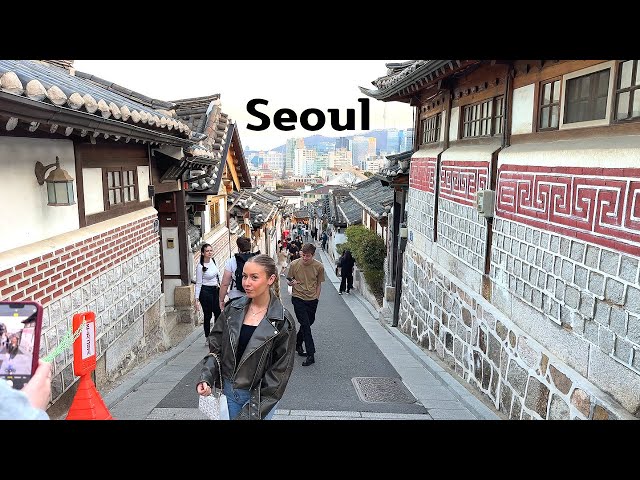 [4K]🇰🇷Seoul, Korea🌺: The beautiful blend of tradition and trend in Bukchon and Ikseon Dong💖 2024