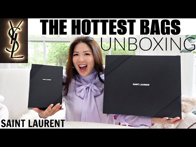 OMG! SO GOOD!!! THE HOTTEST NEWLY RELEASED SAINT LAURENT BAGS UNBOXING | CHARIS❤️