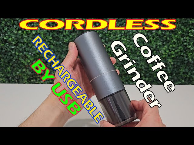 CORDLESS Coffee Grinder Rechargeable From NEXT-SHINE