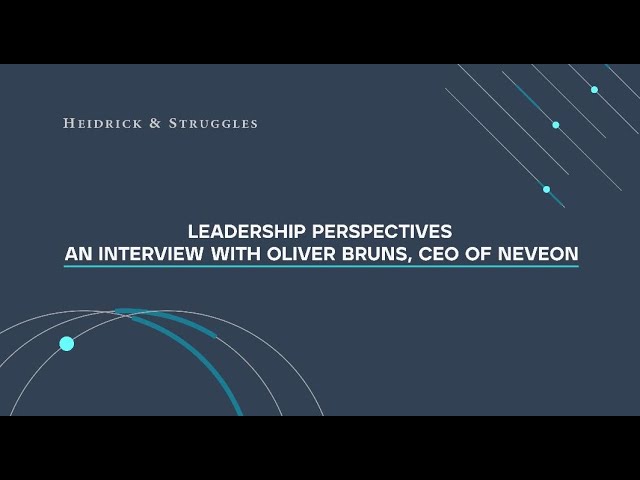 Leadership perspectives: An interview with Oliver Bruns, CEO of NEVEON