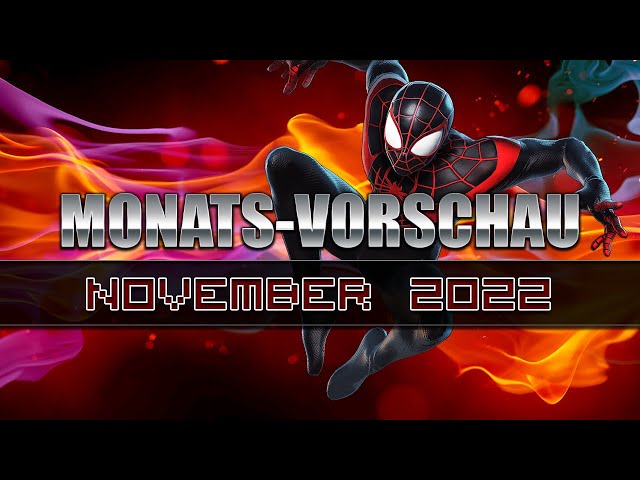 Monatsvorschau November 2022 - Der letzte große PS4-Kracher!