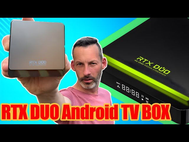 Ich habe mir die RTX Duo Android TV Box von gloriaforce angeschaut