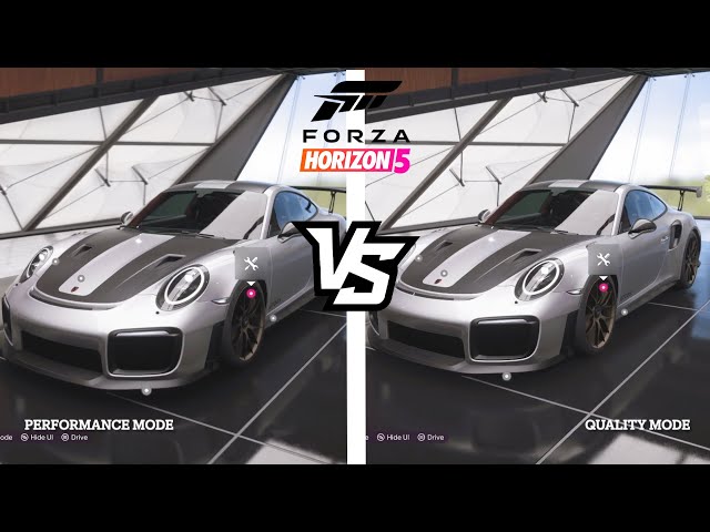 Forza Horizon 5 - Perfomance vs Quality mode Graphics comparison | Xbox Series S