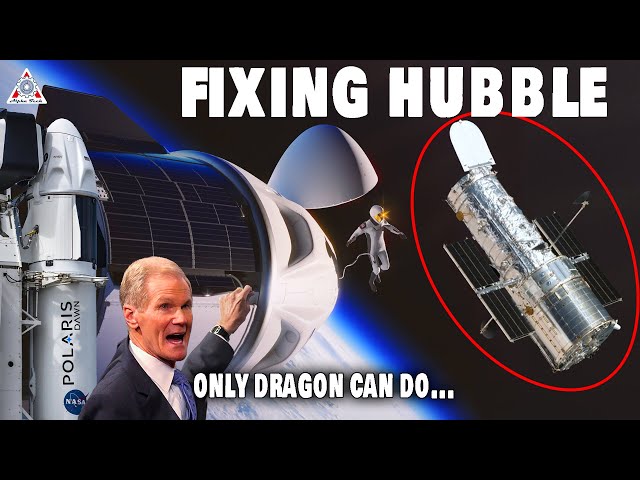Just happened! NASA just officially announced to boost Hubble's orbit with SpaceX's Dragon...
