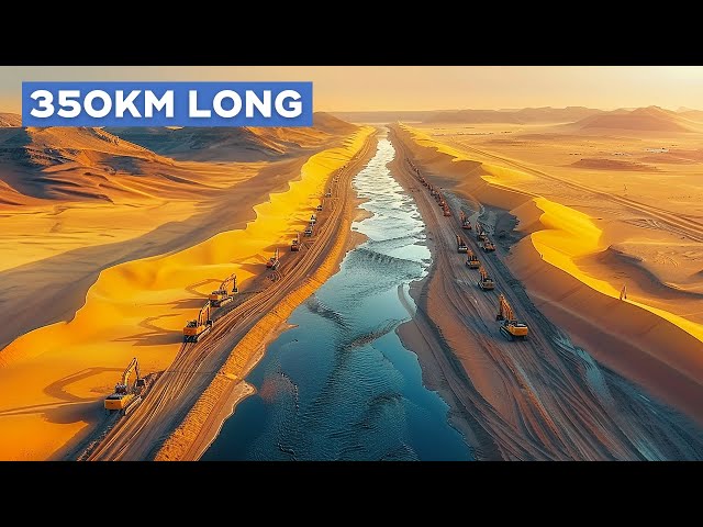 Pakistan Is Building One Of Asia's Largest Artificial Rivers In The Desert