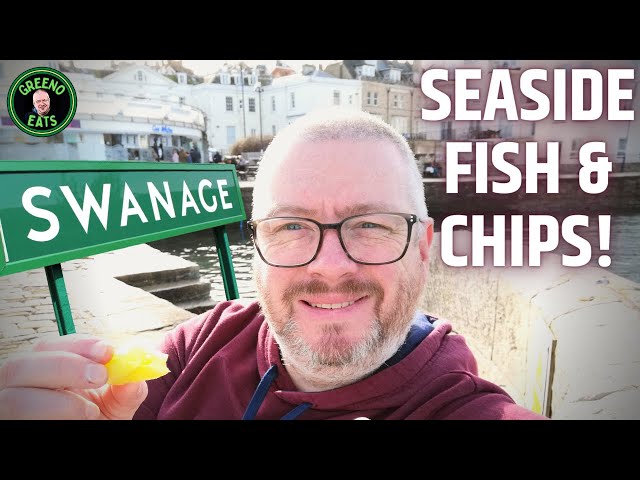 Fish and Chips in SWANAGE ! | Amazing Homemade Fish Cake | The Fish Plaice