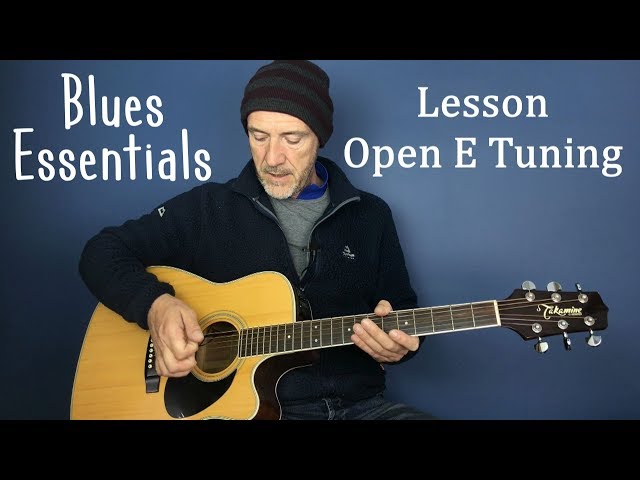 Introduction to Open E tuning - Guitar lesson by Joe Murphy