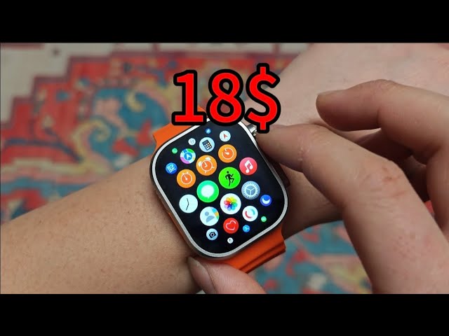 18$.S9Ultra max,much like iWatch