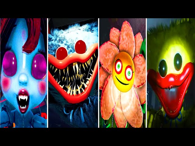 All Jumpscares Poppy Playtime: Chapter 1 + Chapter 2 + Chapter 3