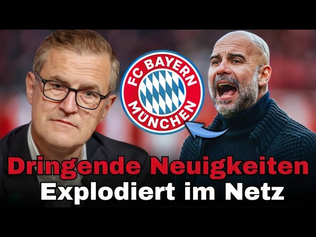 💥Heiße Neuigkeiten! explodiert im Netzwerk! Nachrichten Vom FC Bayern München