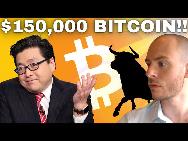 Bitcoin To $150,000 Prediction - Tom Lee! ETF Decision This Week, Don't Short Support?? Dollar Issue