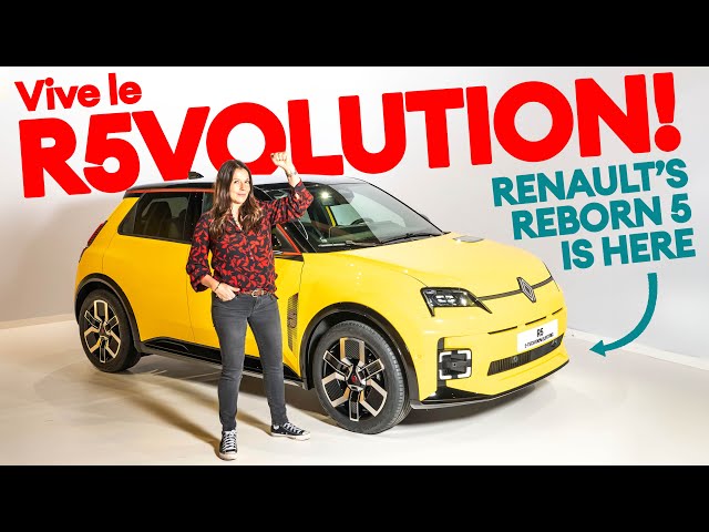 Vive la R5VOLUTION! All-new Renault 5 electric supermini is finally HERE  | Electrifying.com