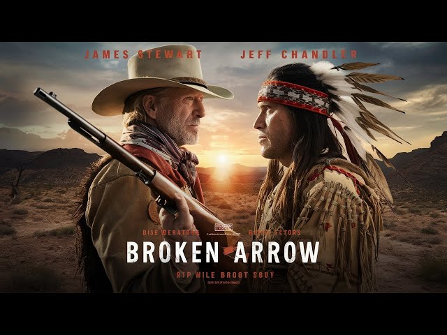 Broken Arrow Cowboy Film in English Full HD | James Stewart, Jeff Chandler