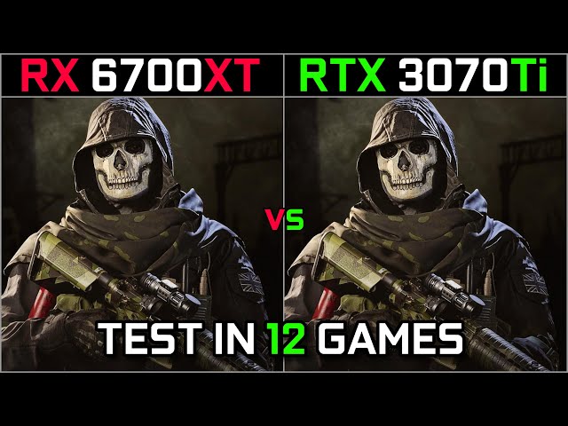 RX 6700 XT vs RTX 3070 Ti | Test in 12 Games | 1080p - 1440p | How Big The Difference | 2023