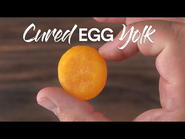 Cured Egg Yolk!