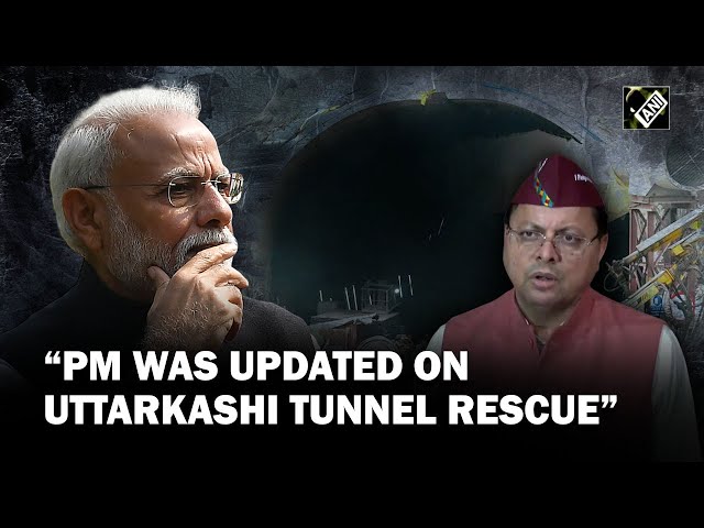 Uttarkashi tunnel rescue: PM has been given all the details, says CM Pushkar Dhami