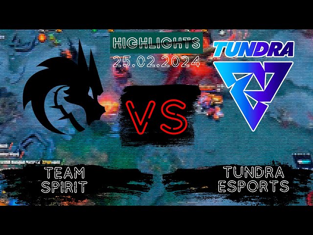 🟥ДАЖЕ РАПИРКУ КУПИЛ ЧТО БЫ СПАСТИ ИГРУ | Team Spirit vs Tundra Esports DreamLeague S22 | 25.02.2024