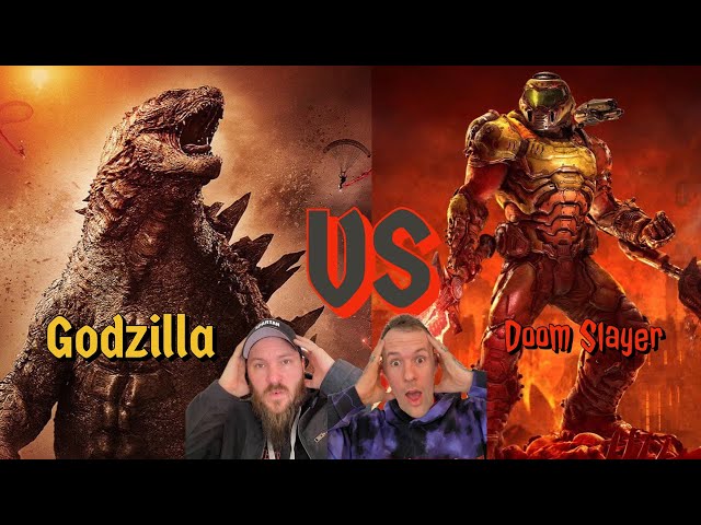 Spartan Slayer reacts to Doom Slayer VS Godzilla