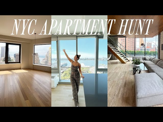TOUR APARTMENTS IN NYC WITH ME + Tips on Moving to NY & Apartment Hunt Process