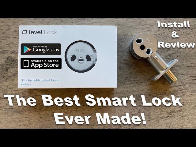 Best Smart Lock For Your Home Ever Made - Install & Review