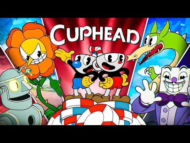 Two Idiots Try To Beat Cuphead For The First Time | Full Movie