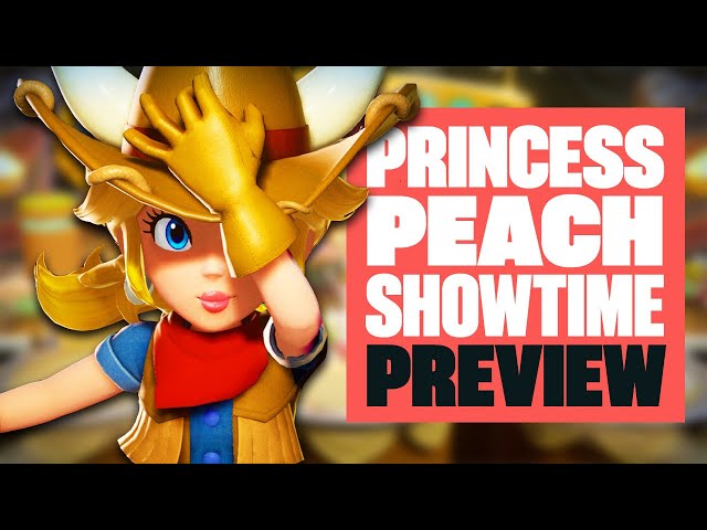 Princess Peach: Showtime! Gameplay Preview! - 10 MINUTES OF NEW PRINCESS PEACH SWITCH GAMEPLAY
