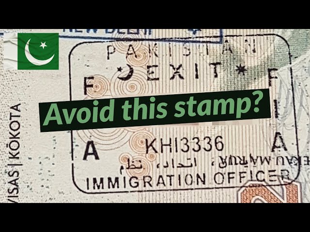 Should You Avoid a Pakistan Visa Stamp?