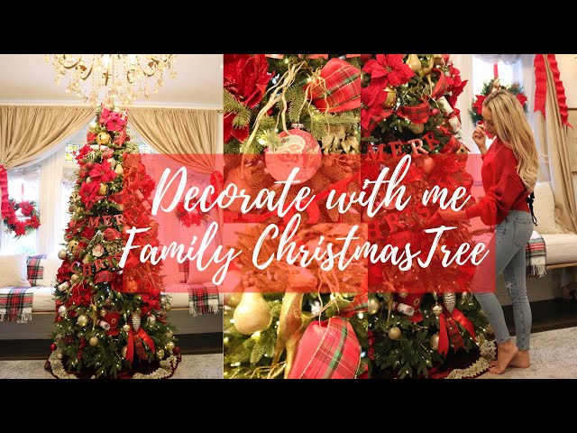 CHRISTMAS DECORATE WITH ME 2021 // LIVING ROOM // TRADITIONAL CHRISTMAS DECOR // DAY 1// BALSAM HILL