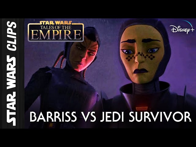 Barriss & Fourth Sister vs Jedi Survivor   |  Star Wars Clips