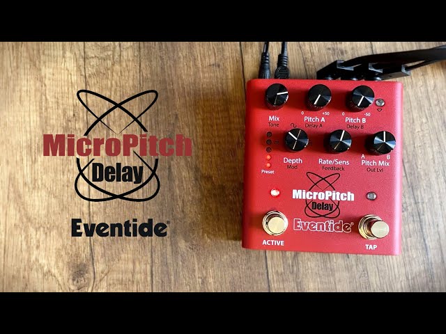 Eventide MicroPitch Delay Pedal (Delay Modulation Detune in Stereo)