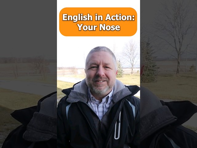 English in Action: Your Nose #shorts