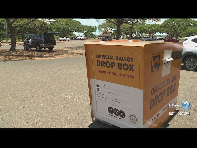 Hawaii officials urging voters to get ballots in early