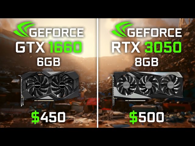 GTX 1660 vs RTX 3050 Test in 10 Games (Ryzen 5 3600)